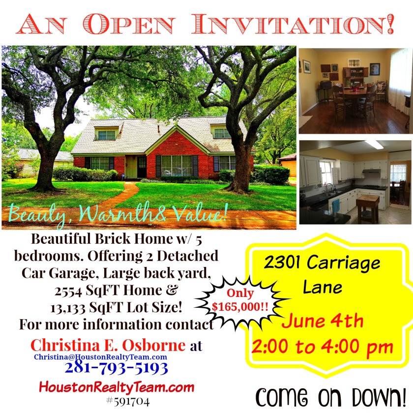 REVISED OPENHOUSE FLYER with price